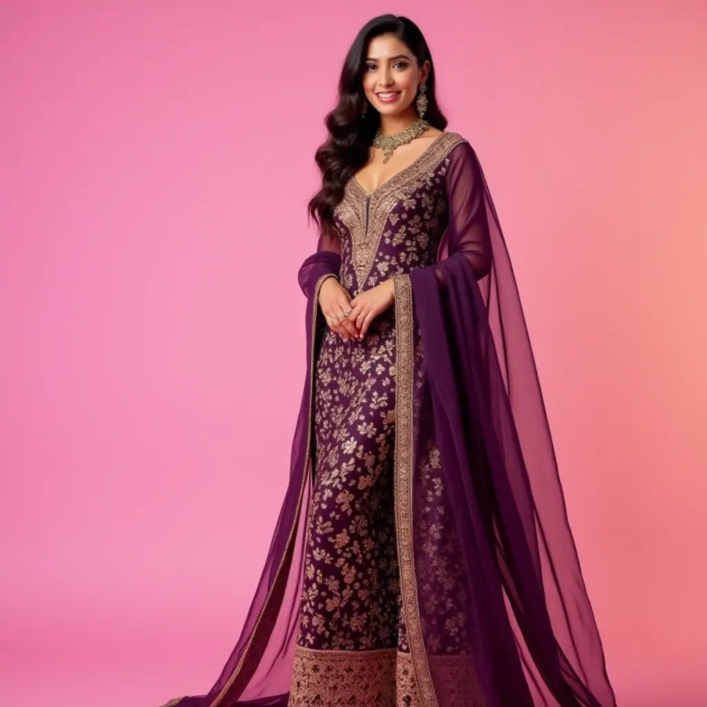 Exquisite collection of pants, Anarkalis, kurtis, suits, formal and office wear, along with stunning wedding lehengas and elegant ethnic wear for every occasion.